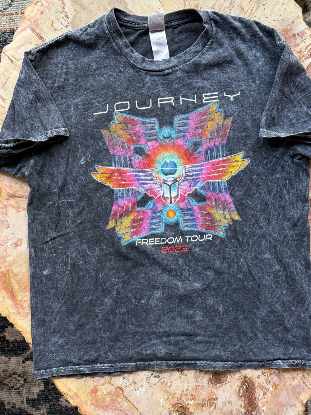 Journey Freedom Tour 2023 Concert Tee - Black